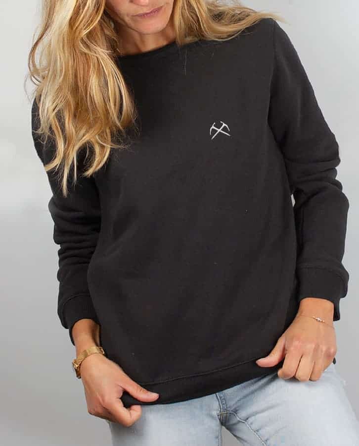 PULL BRODE FEMME : ALPINISME PIOLETS – Image 2