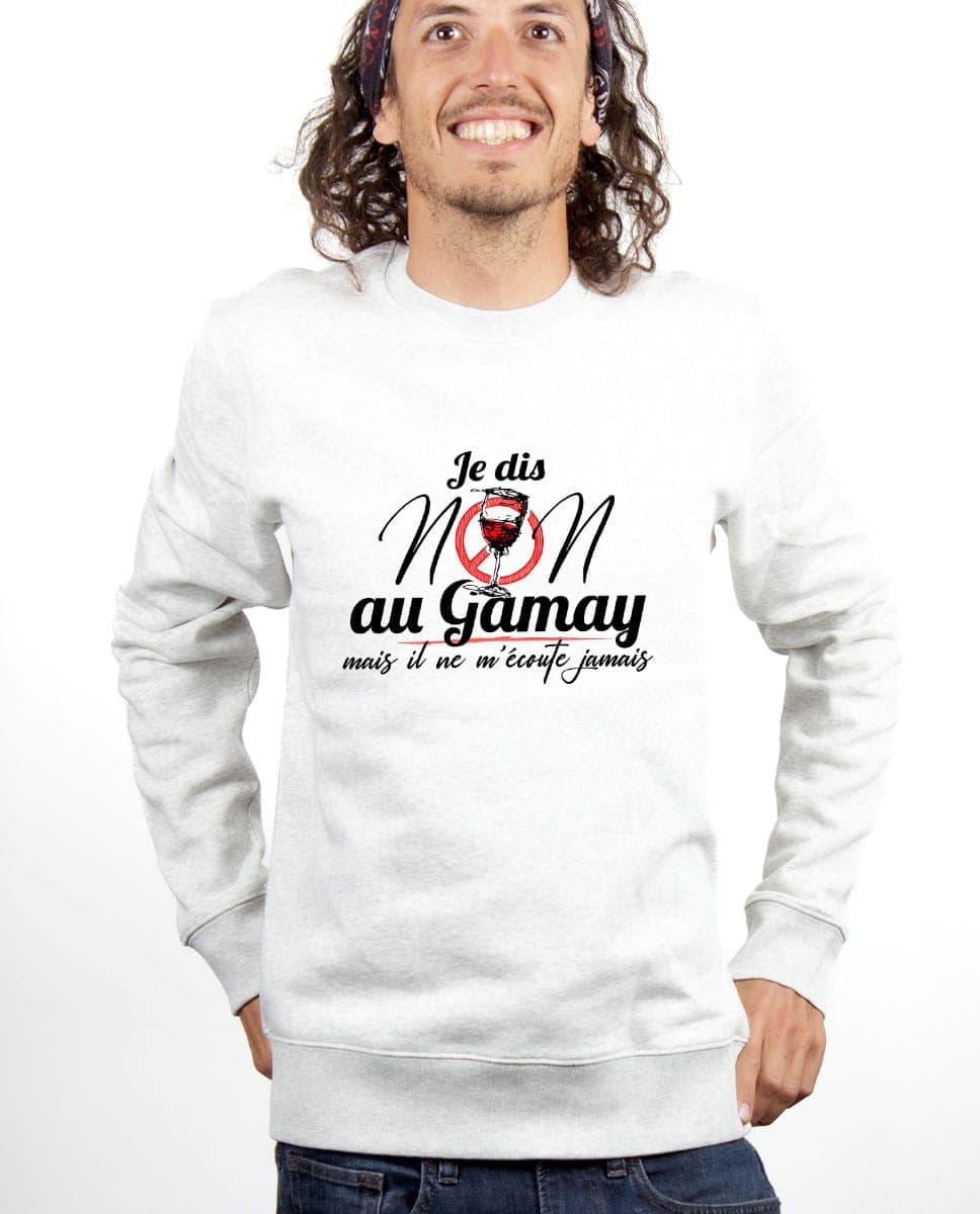 PULL HOMME : JE DIS NON AU GAMAY – Image 5