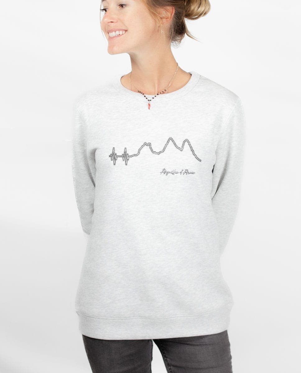 PULL FEMME : BATTEMENTS DE COEUR AIGUILLES D ARVES – Image 5