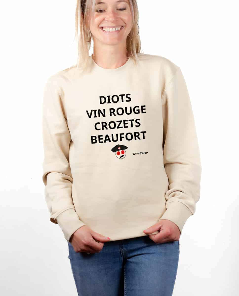 PULL FEMME : DIOTS VIN ROUGE CROZETS BEAUFORT – Image 7
