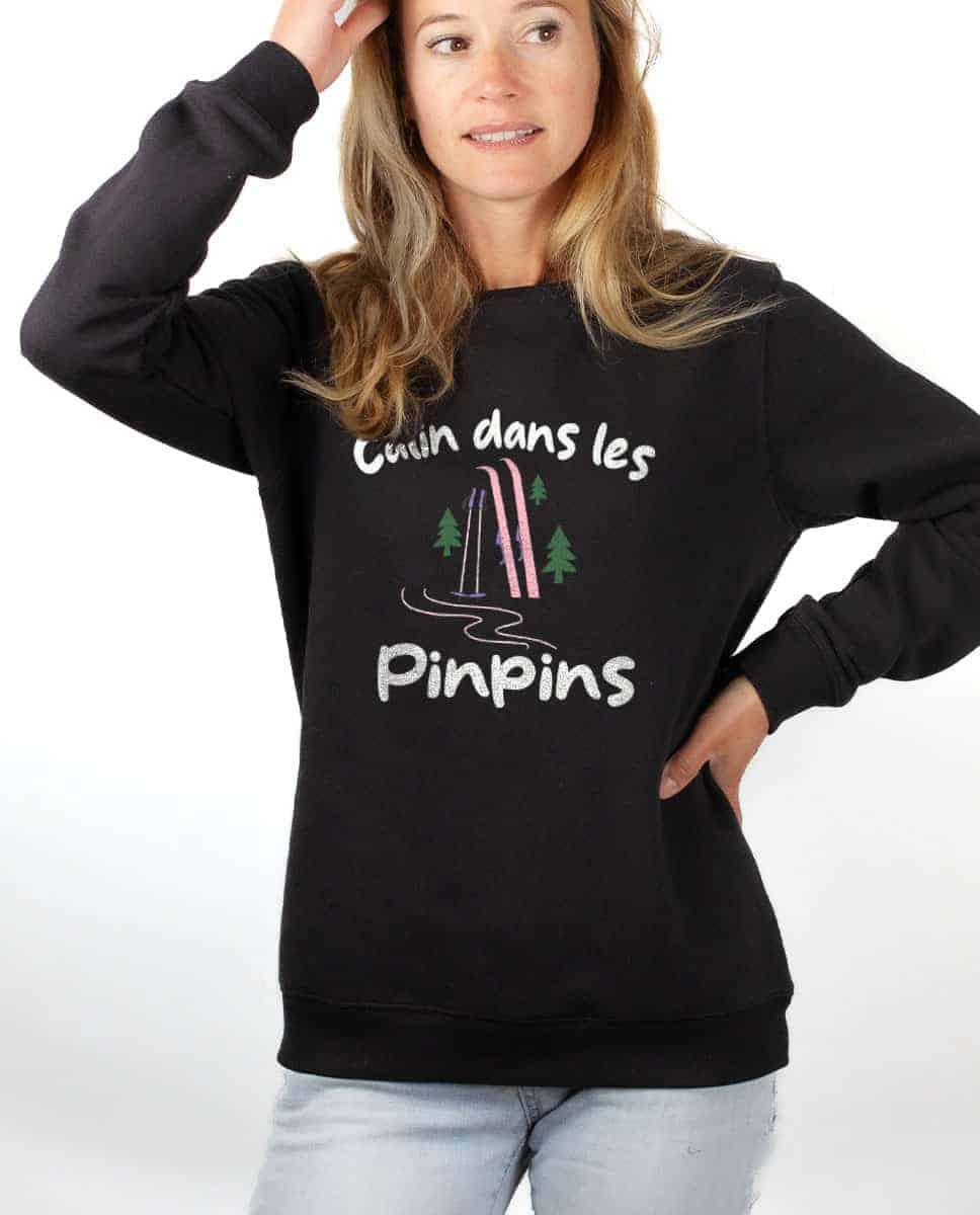 PULL FEMME : CALIN DANS LES PINPINS – Image 10