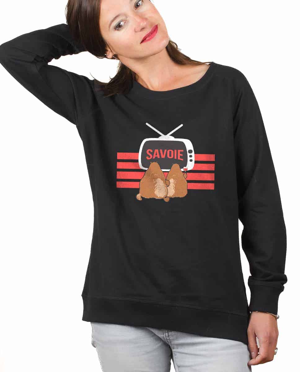 PULL FEMME : MARMOTTES TV SAVOIE – Image 10