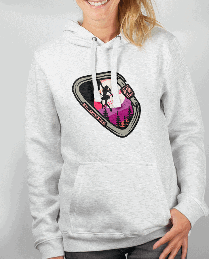 SWEAT FEMME : FRENCH ALPS SPIRIT ESCALADE – Image 2