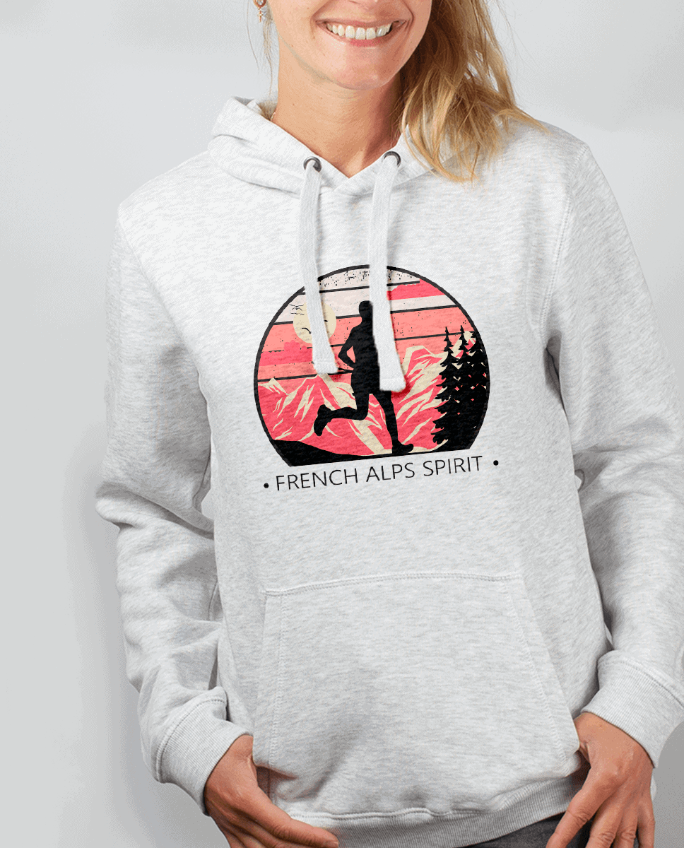 SWEAT FEMME : FRENCH ALPS SPIRIT TRAIL – Image 2
