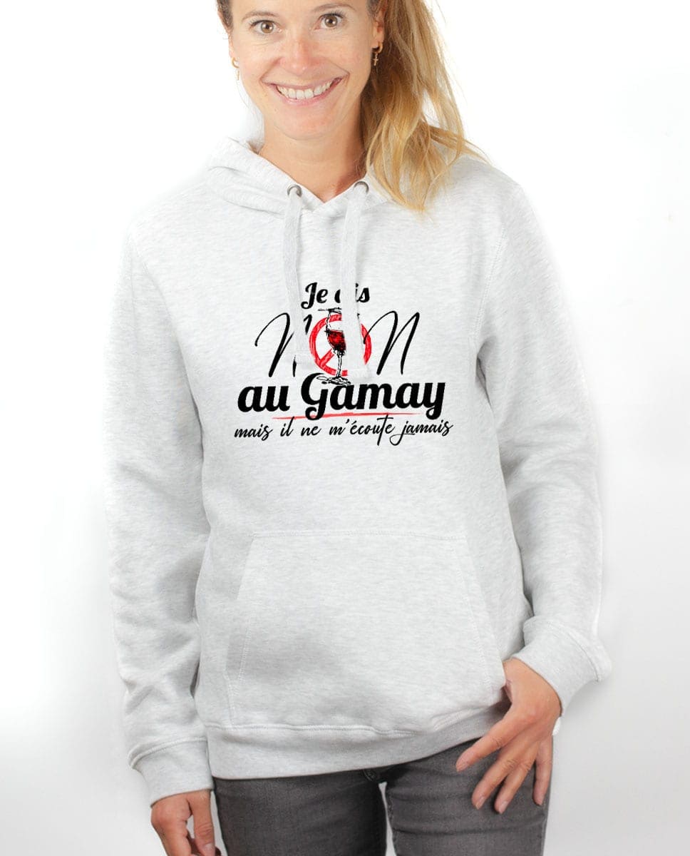 SWEAT FEMME : JE DIS NON AU GAMAY – Image 5