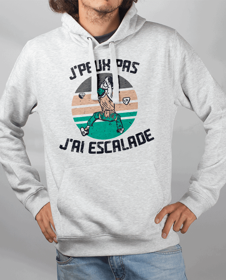 SWEAT HOMME : J'PEUX PAS J'AI ESCALADE – Image 5