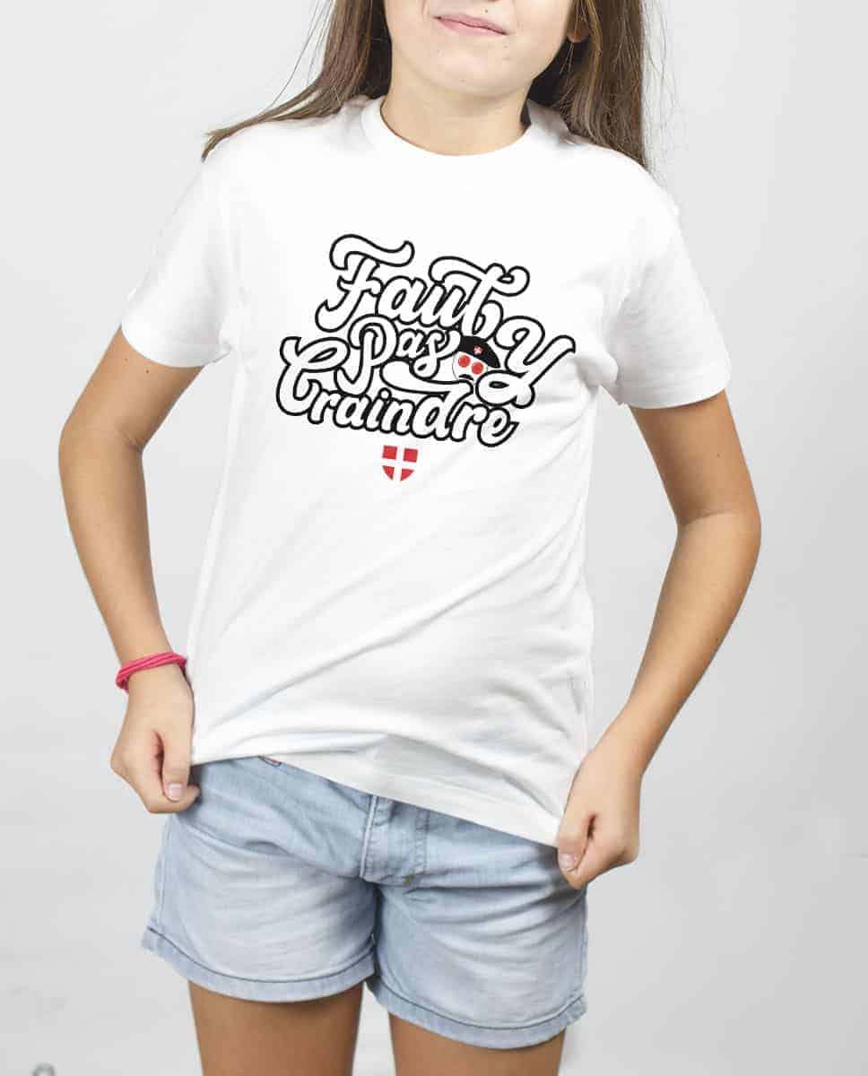 T SHIRT ENFANT : DJ MATAFAN FAUT PAS Y CRAINDRE – Image 2