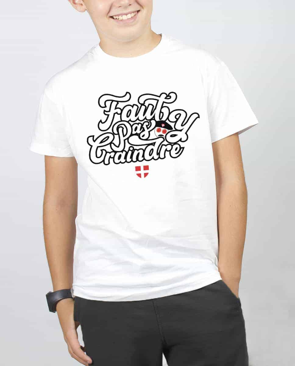 T SHIRT ENFANT : DJ MATAFAN FAUT PAS Y CRAINDRE – Image 4