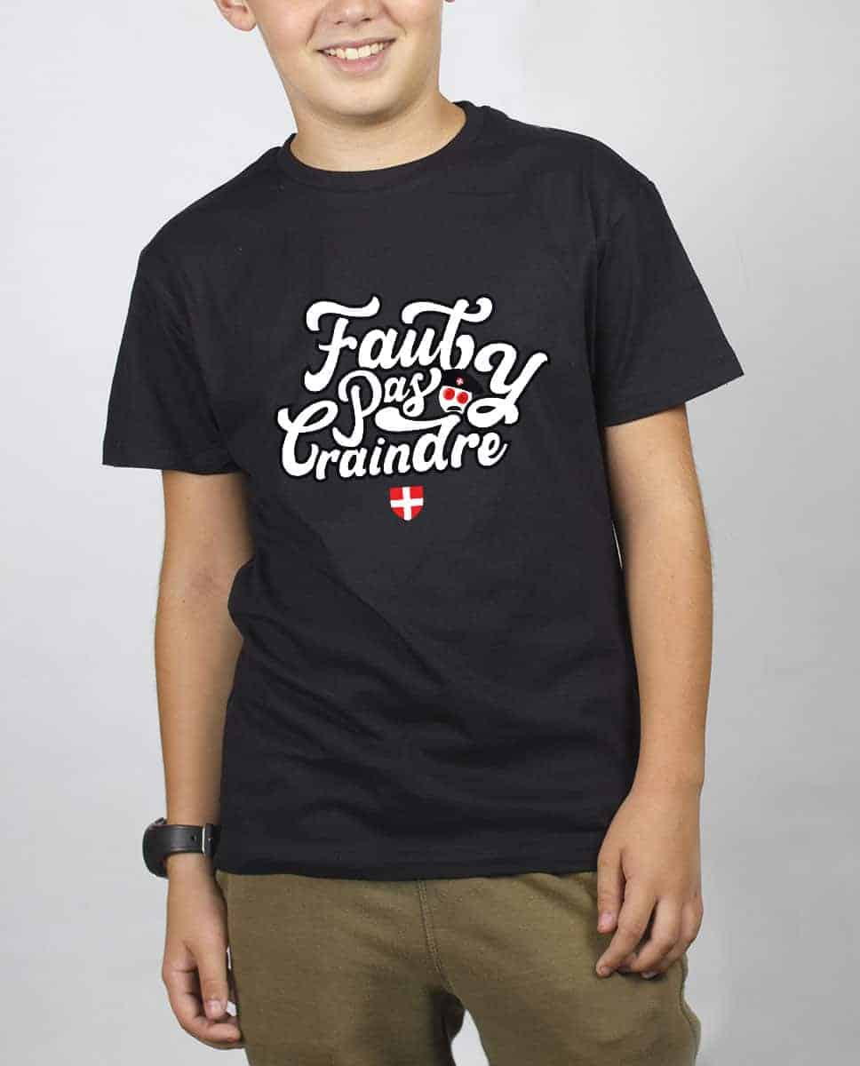 T SHIRT ENFANT : DJ MATAFAN FAUT PAS Y CRAINDRE – Image 6