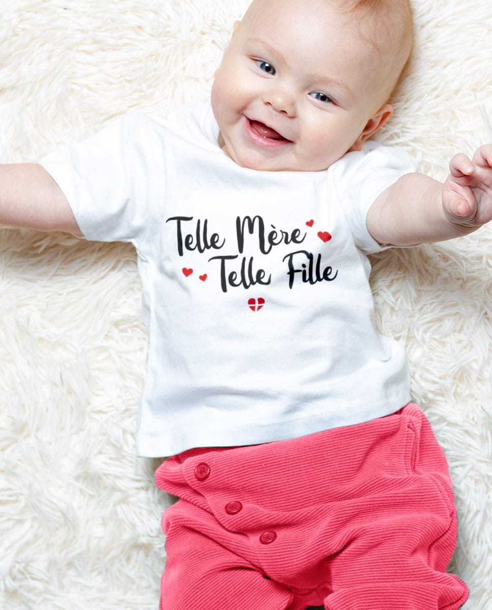 T SHIRT BEBE : TELLE MERE TELLE FILLE – Image 4