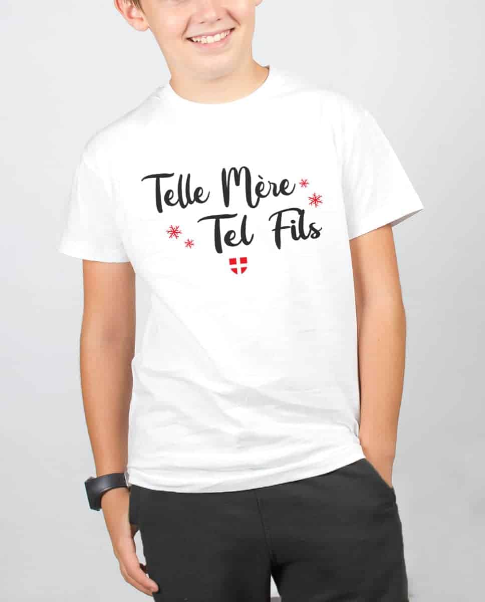 T-SHIRT ENFANT : TELLE MERE TEL FILS – Image 3