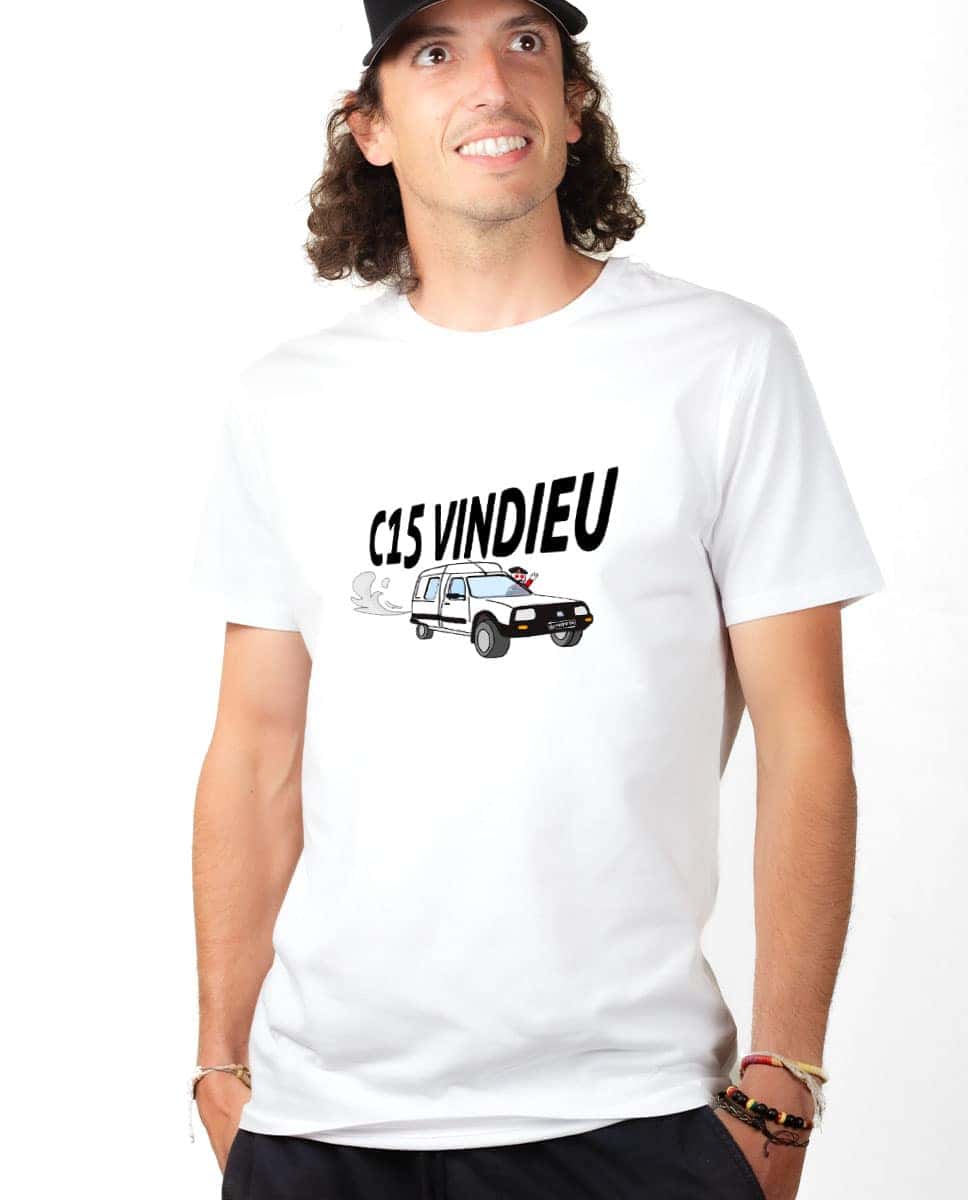 T-SHIRT HOMME : DJ MATAFAN C15 VINDIEU – Image 3