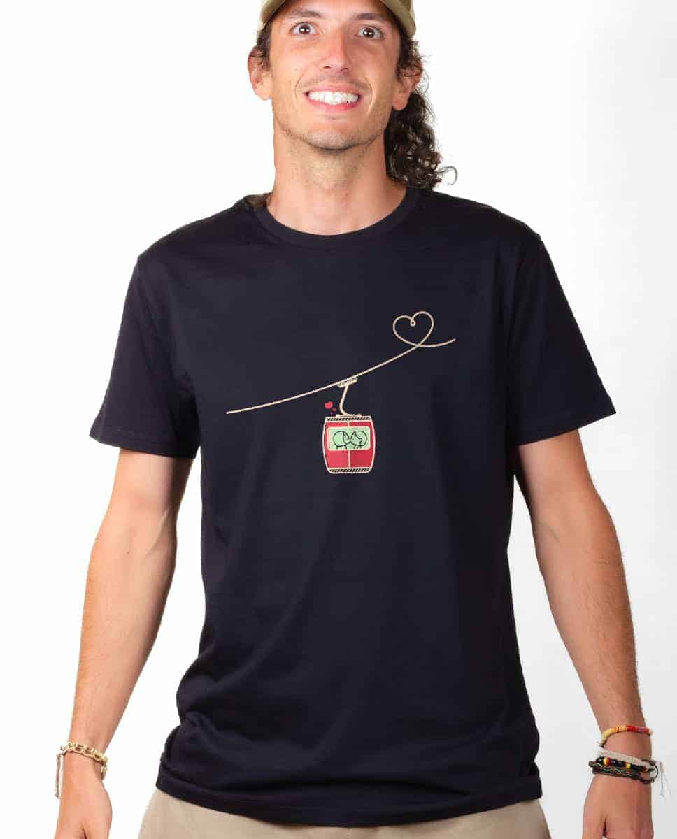 T-SHIRT HOMME : TELECABINE LOVE – Image 3