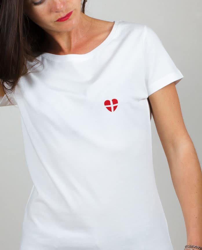 T-SHIRT FEMME : LA SAVOIE DANS LE CŒUR – Image 2