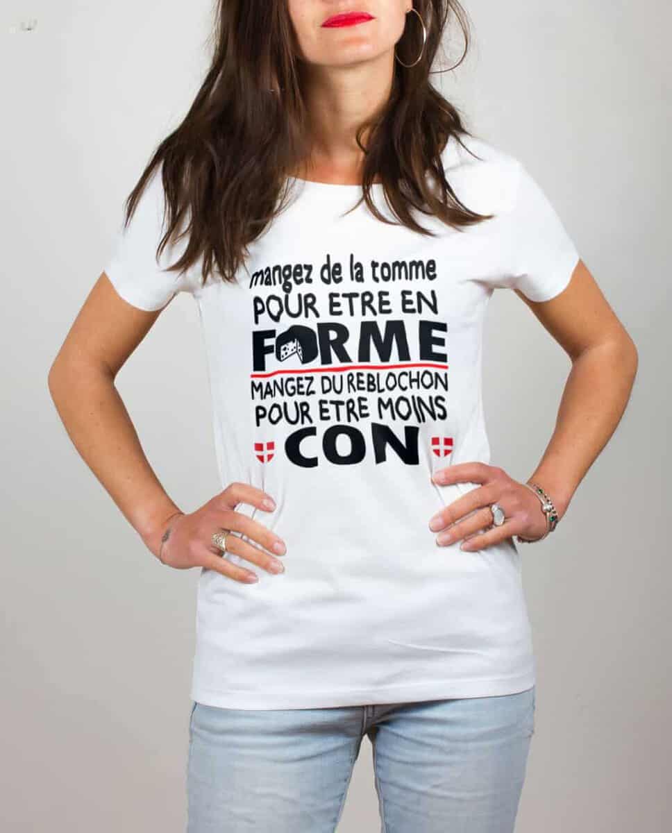 PULL HOMME : DE LA TOMME POUR ÊTRE EN FORME, DU REBLOCHON POUR ÊTRE MOINS CON – Image 14