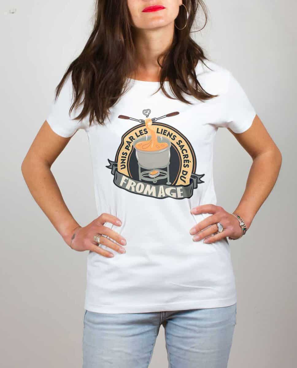 PULL FEMME : UNIS PAR LES LIENS SACRÉS DU FROMAGE – Image 14