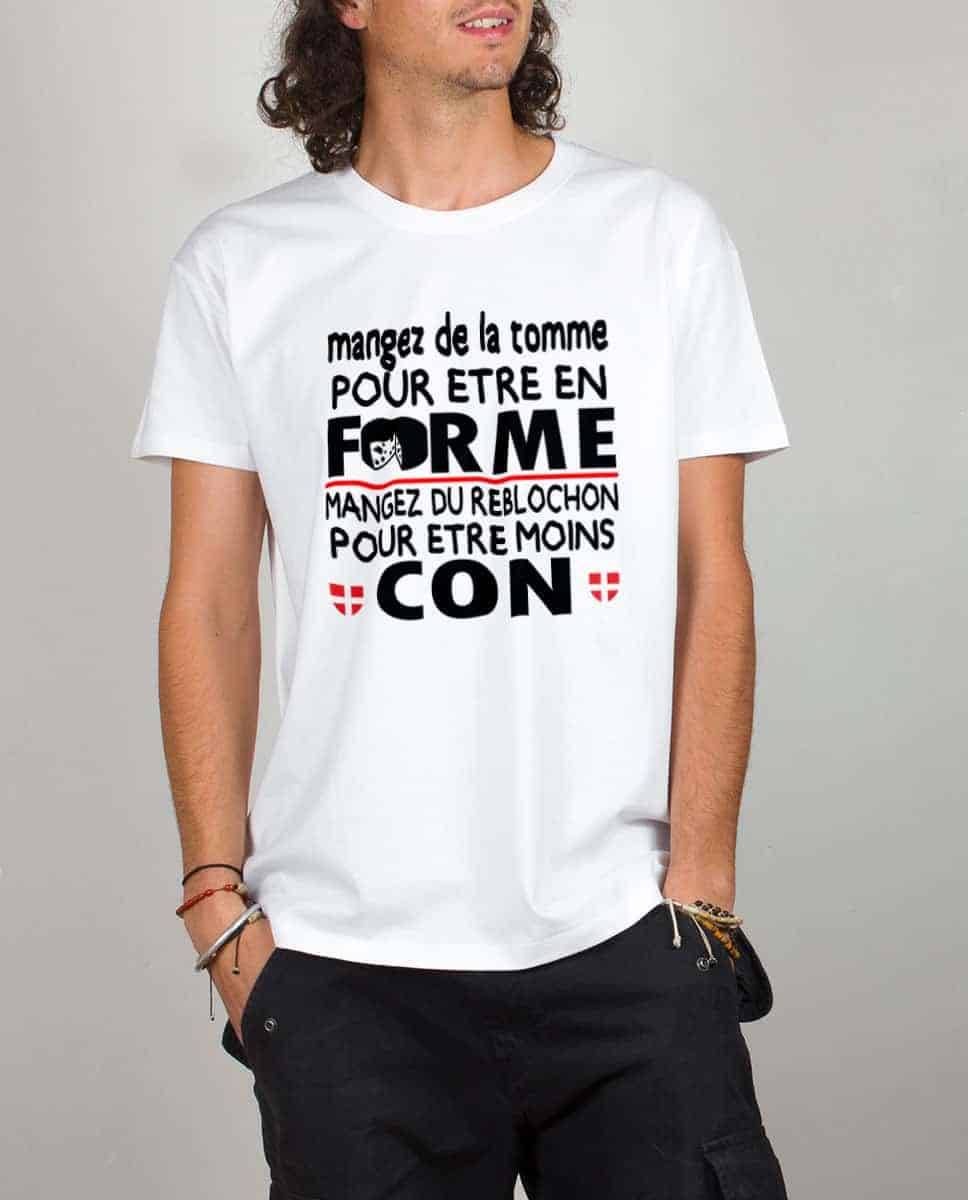 PULL HOMME : DE LA TOMME POUR ÊTRE EN FORME, DU REBLOCHON POUR ÊTRE MOINS CON – Image 15
