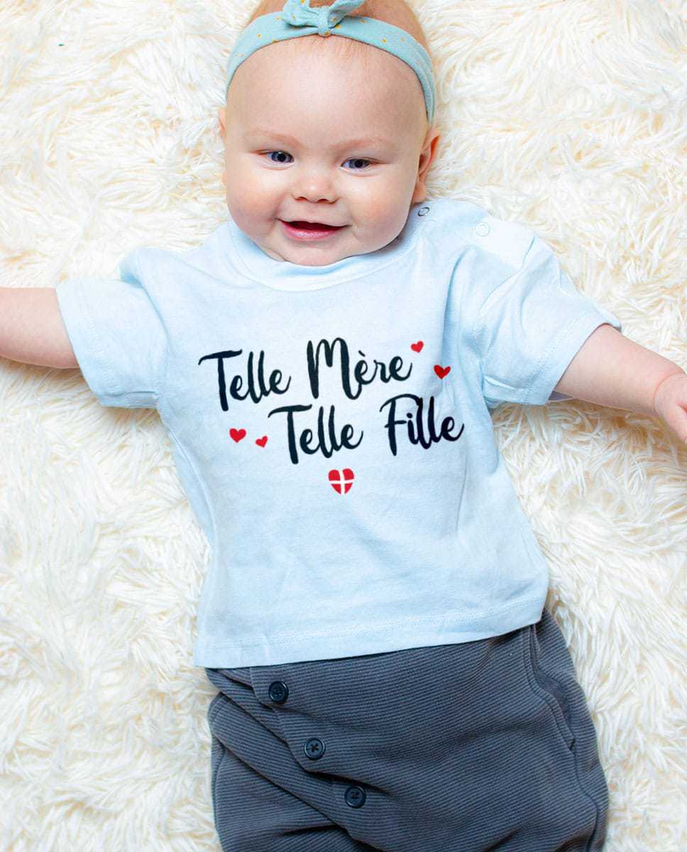T SHIRT BEBE : TELLE MERE TELLE FILLE – Image 3