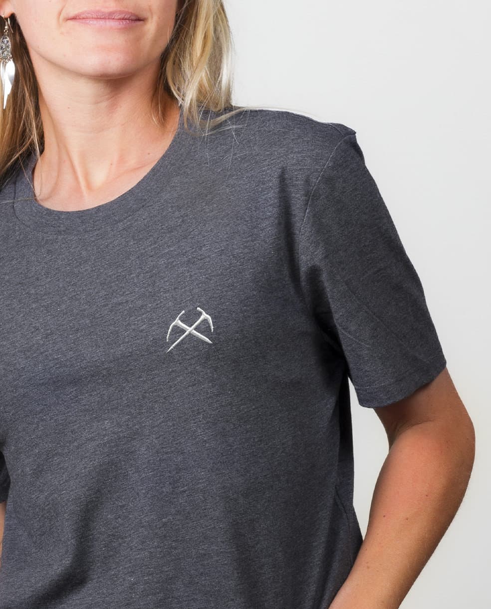 T-SHIRT UNISEXE BRODE : ALPINISME PIOLETS – Image 13