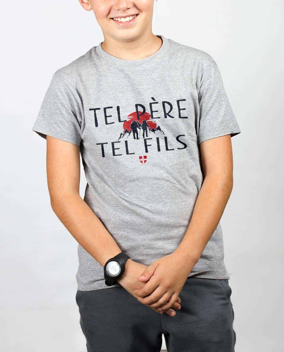 T-SHIRT ENFANT : TEL PERE TEL FILS – Image 3