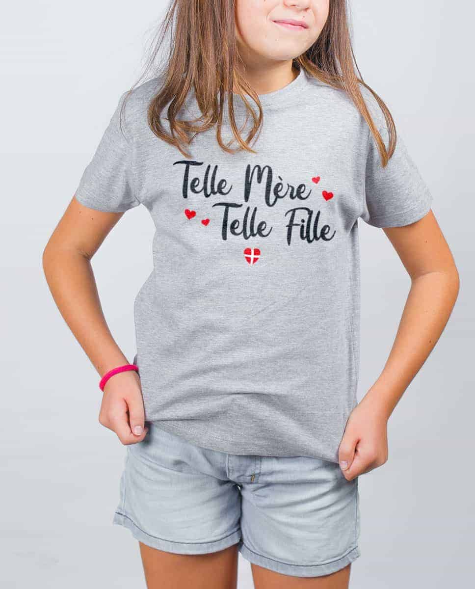 T-SHIRT ENFANT : TELLE MERE TELLE FILLE – Image 2