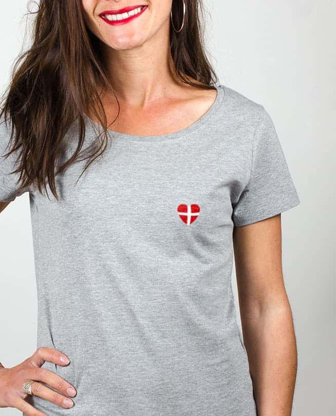 T-SHIRT FEMME : LA SAVOIE DANS LE CŒUR – Image 4