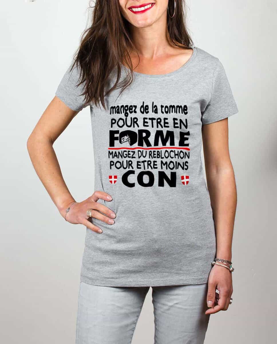 PULL HOMME : DE LA TOMME POUR ÊTRE EN FORME, DU REBLOCHON POUR ÊTRE MOINS CON – Image 16