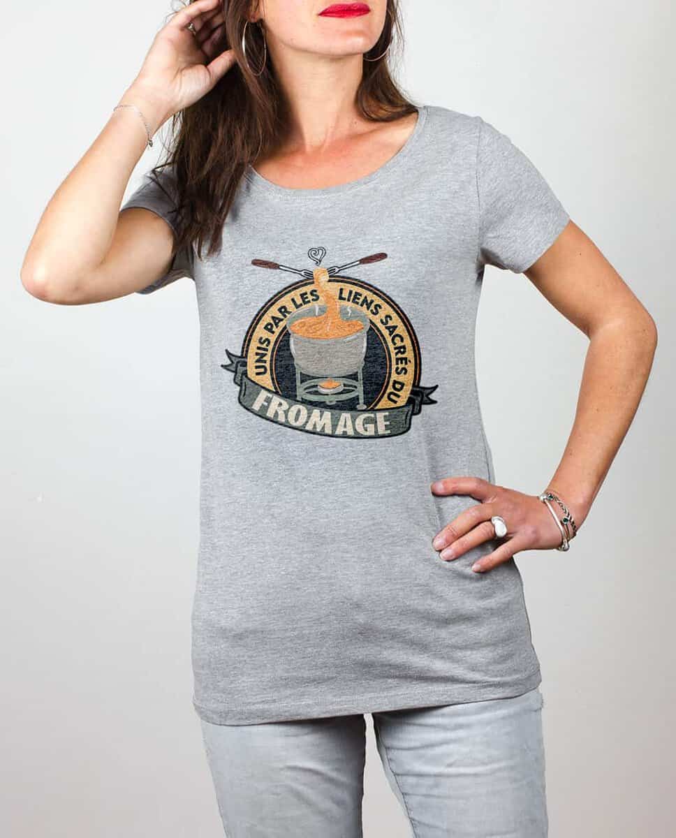 PULL FEMME : UNIS PAR LES LIENS SACRÉS DU FROMAGE – Image 16