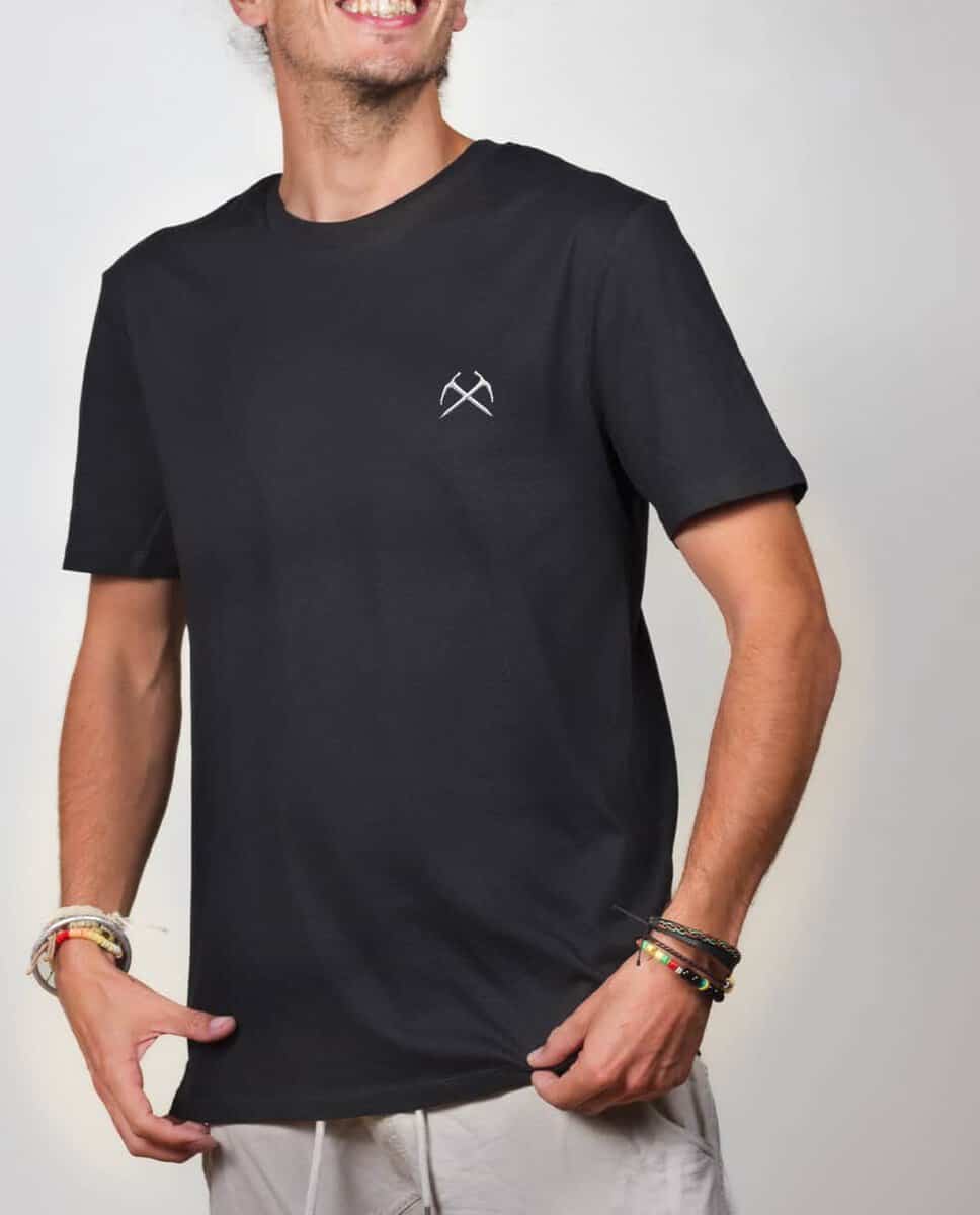 T-SHIRT UNISEXE BRODE : ALPINISME PIOLETS – Image 3