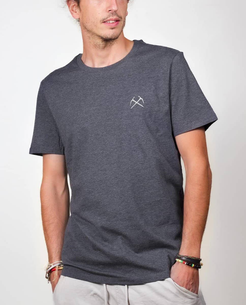 T-SHIRT UNISEXE BRODE : ALPINISME PIOLETS – Image 5