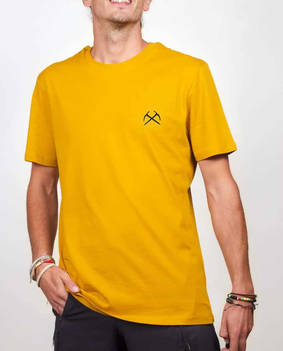 T-SHIRT UNISEXE BRODE : ALPINISME PIOLETS – Image 2