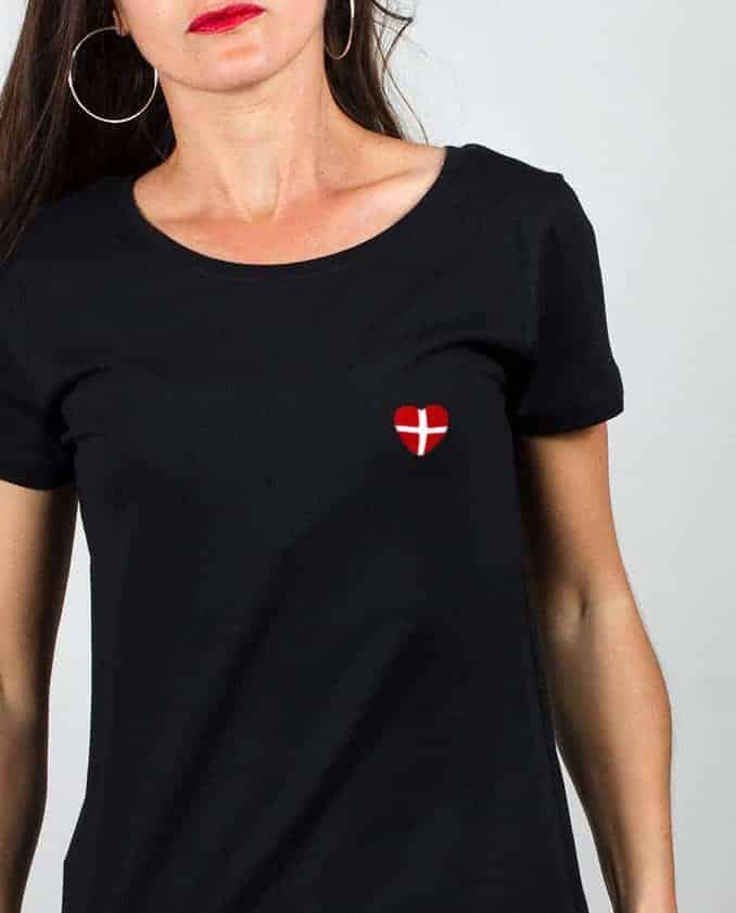T-SHIRT FEMME : LA SAVOIE DANS LE CŒUR – Image 3