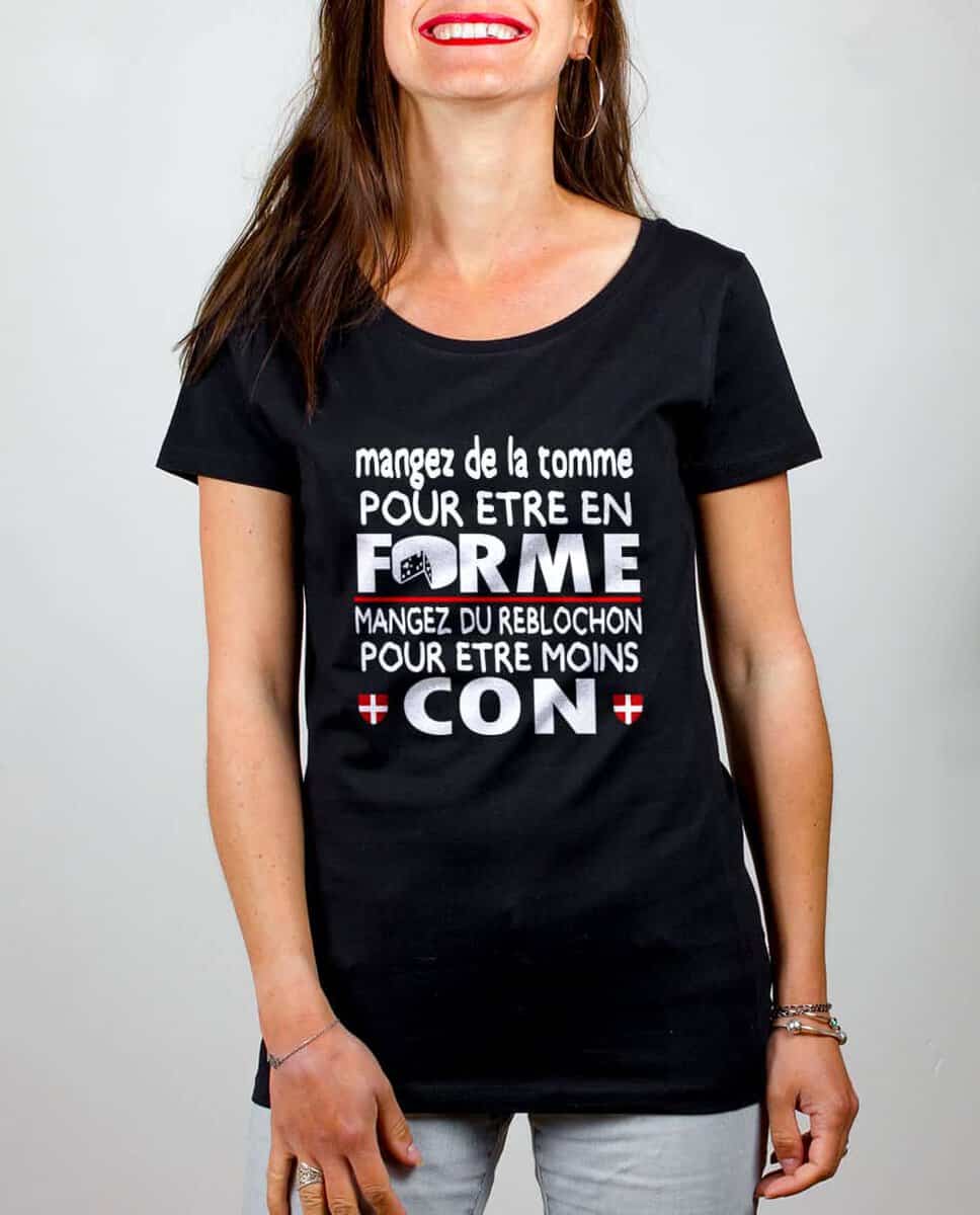 PULL HOMME : DE LA TOMME POUR ÊTRE EN FORME, DU REBLOCHON POUR ÊTRE MOINS CON – Image 18
