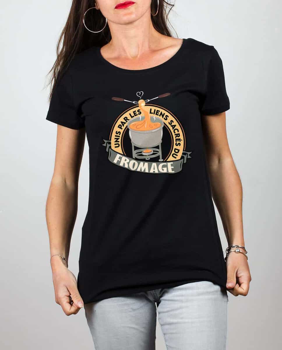 PULL FEMME : UNIS PAR LES LIENS SACRÉS DU FROMAGE – Image 18