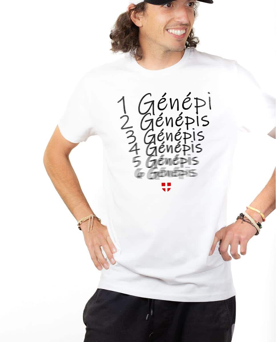 T-SHIRT HOMME : UN GENEPI, DEUX GENEPIS... – Image 4