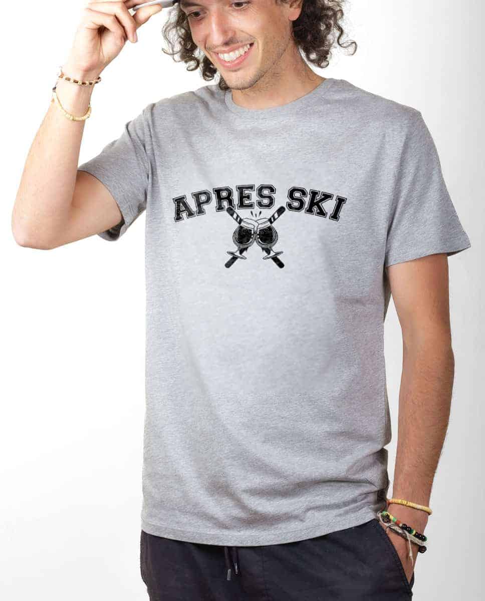 T-SHIRT HOMME : APRES SKI BIERE – Image 2