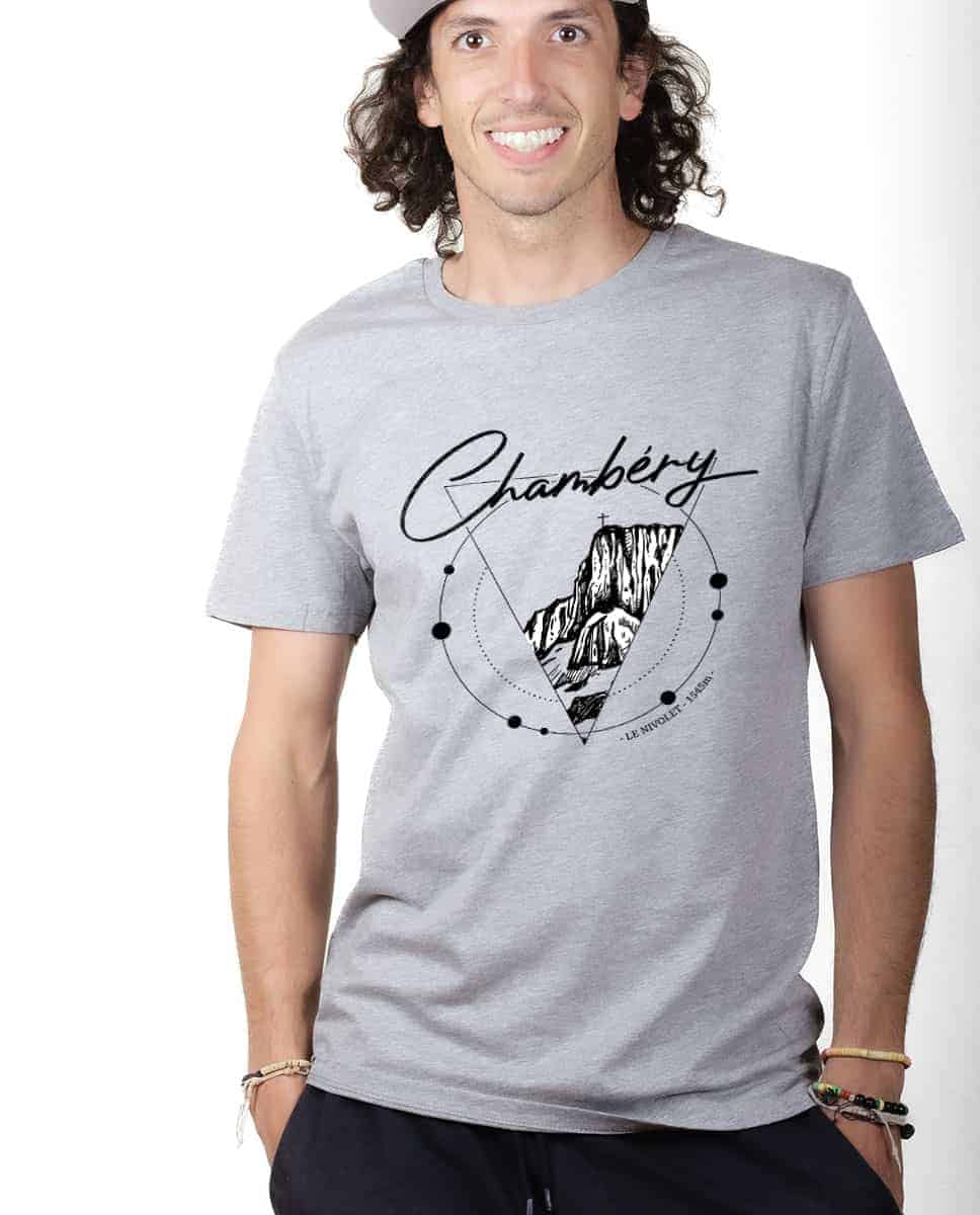 T-SHIRT HOMME : CHAMBERY CROIX DU NIVOLET – Image 2