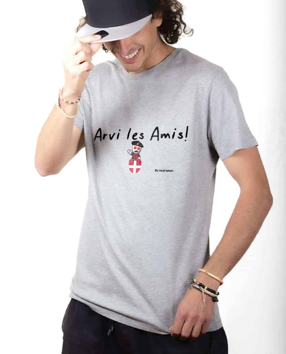 T-SHIRT HOMME : DJ MATAFAN ARVI LES AMIS ! – Image 3