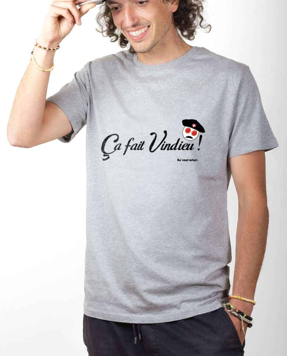 T-SHIRT HOMME : DJ MATAFAN CA FAIT VINDIEU – Image 2