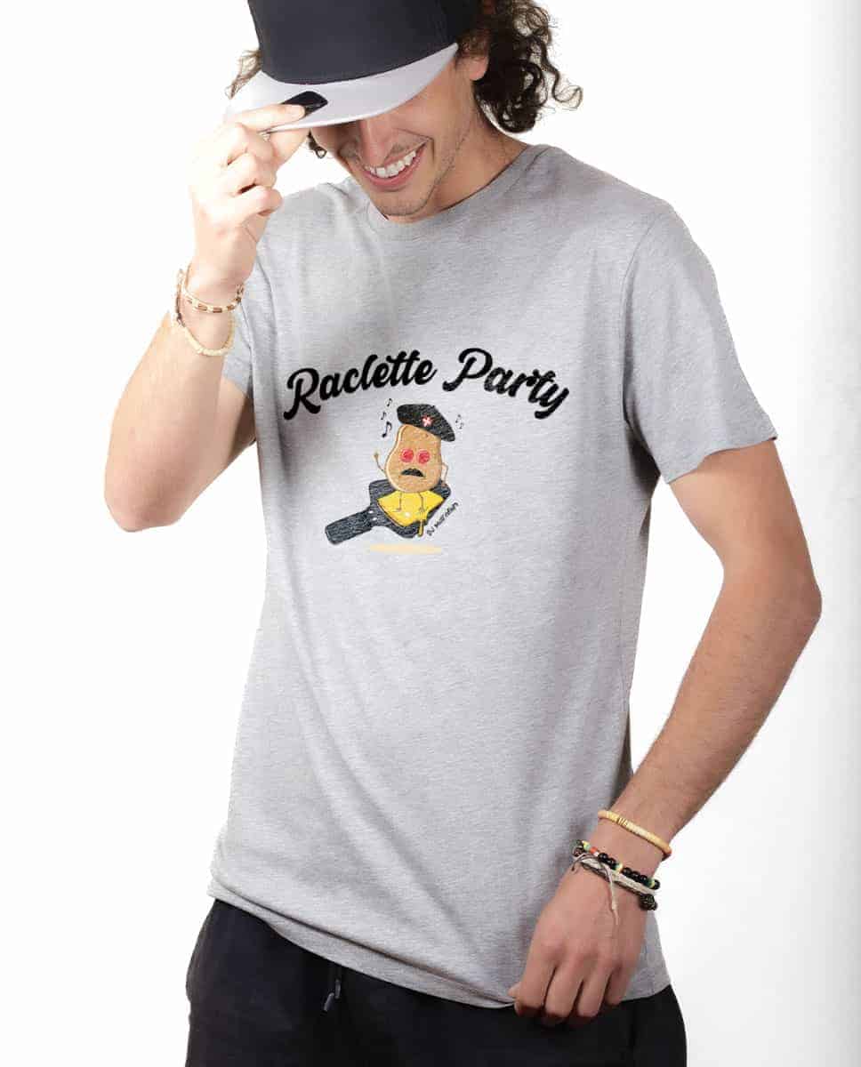 T-SHIRT HOMME : DJ MATAFAN RACLETTE PARTY – Image 2