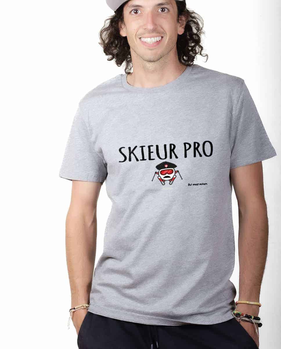 T-SHIRT HOMME : SKIEUR PRO – Image 2