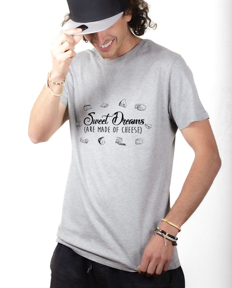 T-SHIRT HOMME : SWEET DREAMS (ARE MADE OF CHEESE) – Image 2