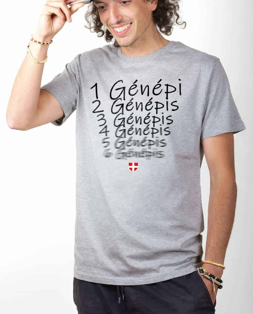 T-SHIRT HOMME : UN GENEPI, DEUX GENEPIS... – Image 2