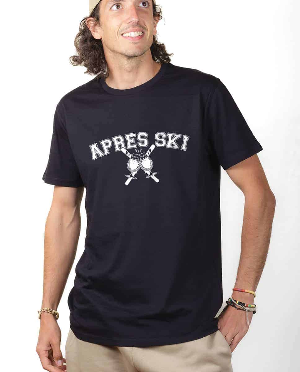 T-SHIRT HOMME : APRES SKI BIERE – Image 3