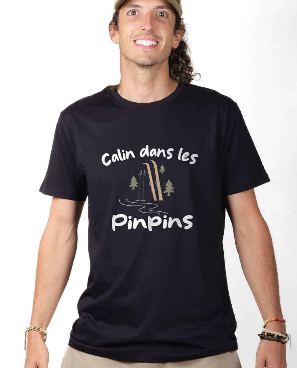 T-SHIRT HOMME : CALIN DANS LES PINPINS – Image 3