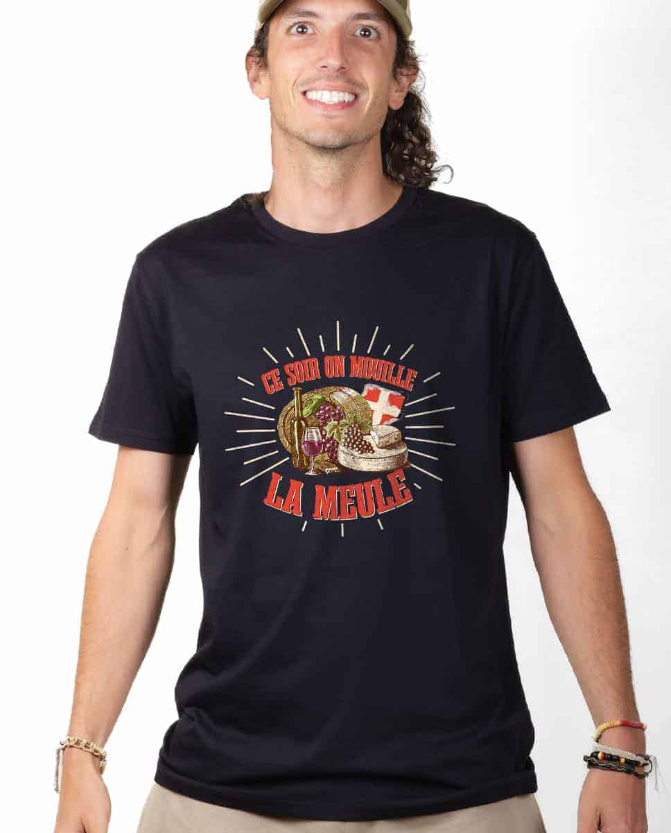 T-SHIRT HOMME : CE SOIR ON MOUILLE LA MEULE – Image 3