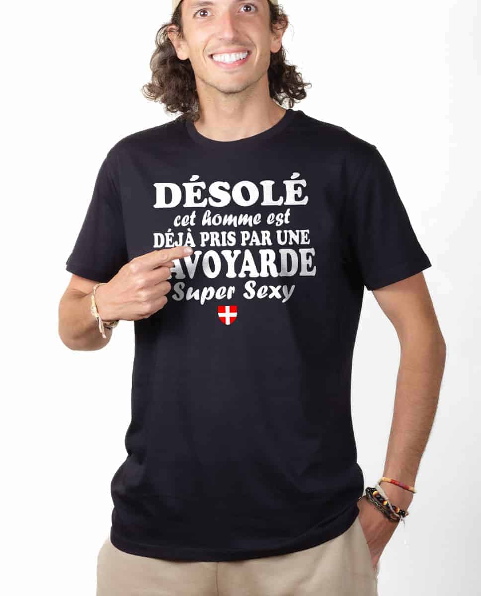 T-SHIRT HOMME : DÉJÀ PRIS PAR UNE SAVOYARDE – Image 3