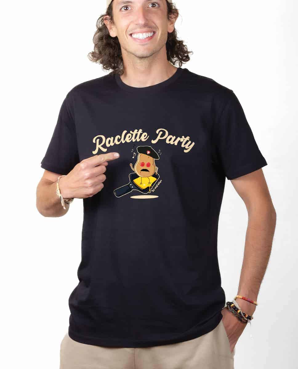T-SHIRT HOMME : DJ MATAFAN RACLETTE PARTY – Image 3