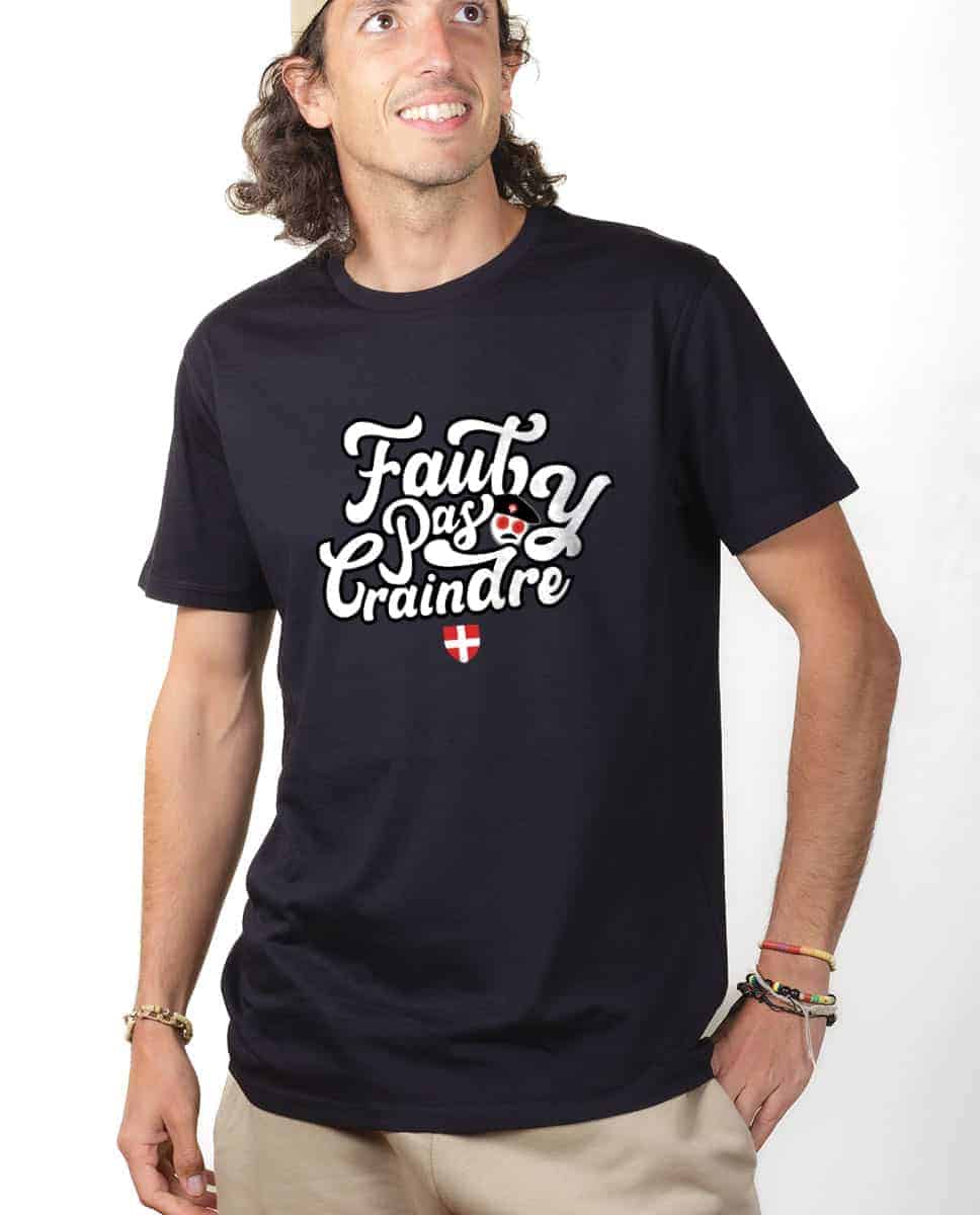 T-SHIRT HOMME : FAUT PAS Y CRAINDRE – Image 3