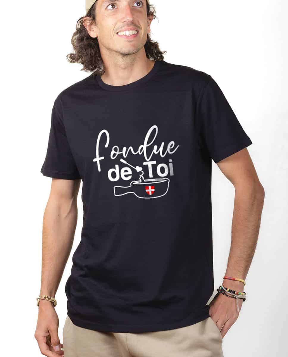 T-SHIRT HOMME : FONDUE DE TOI – Image 3